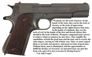 ... evil, and evil is not overcome by fleeing from it.