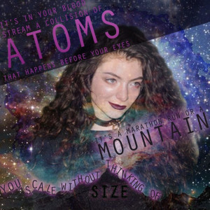 ... alright they'll get better. Bravado quote. Lorde. Mucking around