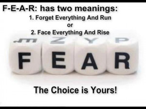 Meaning Of Fear