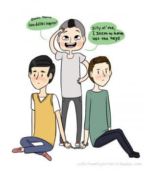 Art Klaine Glee Fanart Dunno Bringing Out The Good Handcuffs