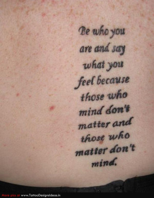 Lettering Tattoos quote