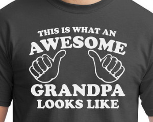 ... Grandpa Looks Like T Shirt new grandpa grandparents day proud grandpa