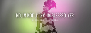 Nicki Minaj Lyrics Tumblr Nicki minaj im blessed quote