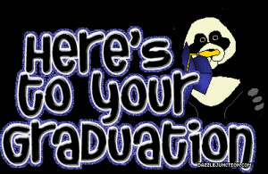 Panda Graduation quote