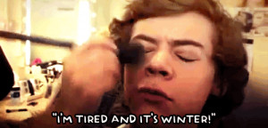 harry-styles-one-direction-i'm-tired-it's-winter-funny-lol