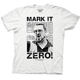 The Big Lebowski - Walter Sobchak Mark It Zero White T-Shirt
