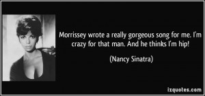 More Nancy Sinatra Quotes