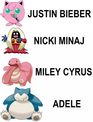celebrities as pokemon