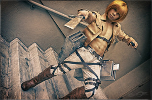 Armin Arlert Cosplay - Attack on Titan by Jrzil4shizzle