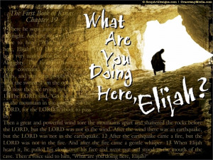 Elijah’s Fear is Unbelief (1 Ki 19:1-3)