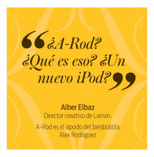 Alber Elbaz - El Palacio de Hierro