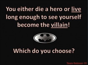 Team Batman and Team joker wallpaper