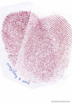 Finger Print Heart Facebook Covers For Your Fb Timeline Pro Picture