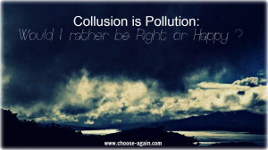 Collusion is Pollution': Inspirational Quote ~