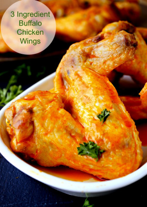Ingredient Buffalo Chicken Wings -Copycat for Old Town Pizza