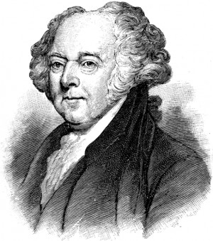 John Adams (1735-1826) US President 1797-1801