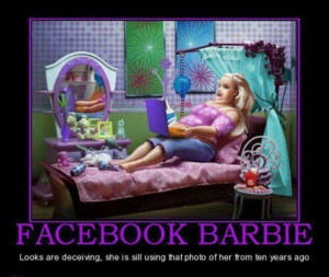 Facebook Barbie....