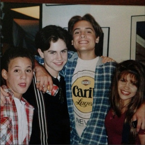 Danielle Fishel posted this throwback photo of the 