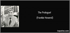 Prologue Quotes