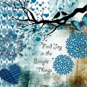 Find Joy In The Simple Things - Joy Quotes