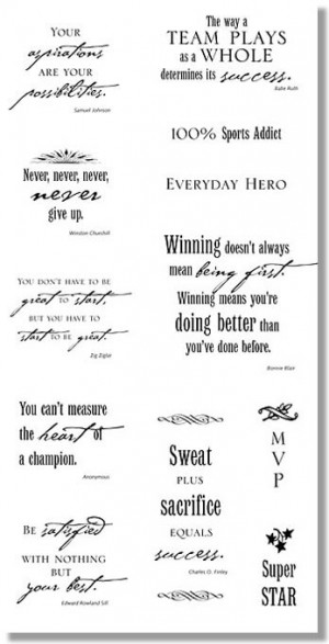 ... sports quotes and sayings depicted is just one of the quotes