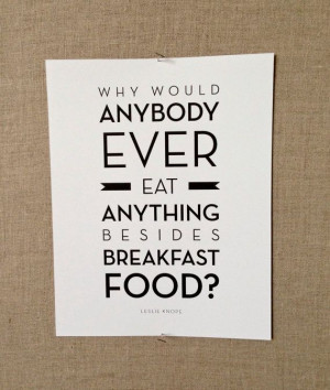 Wild Wednesday #33 – Leslie Knope Quotes