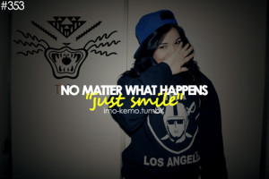 just smile # smile quotes # life quotes # snapback # swag quotes ...