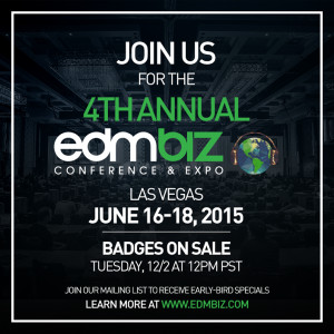 EDMbiz 2015 EDC Week 2015 Music Industry The Spin Show more