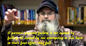 Uncle Si Quotes about Leadership