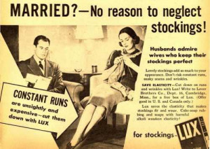 From a wonderful collection of vintage sexist ads at Amusing Planet .