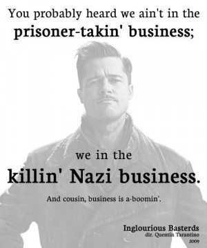 Inglourious bastards movie quotes