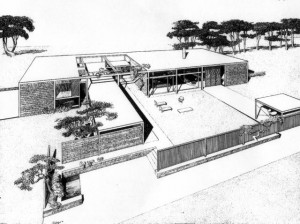 Kerr Residence, Melbourne Beach, FL, 1950-1951 (with Ralph Twitchell)
