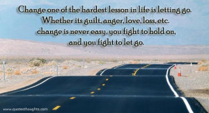 Life Quotes-Thoughts-The hardest lesson in life