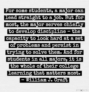 William Craft shares why a liberal arts education is important ...