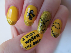 Displaying 20> Images For - Castiel Nail Art...