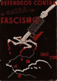 Cartel contra el fascismo