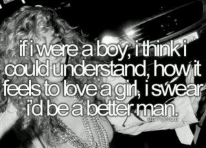 If I Were a Boy Beyonce