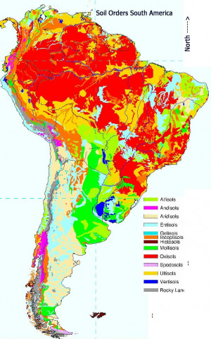North and South America Climate Map