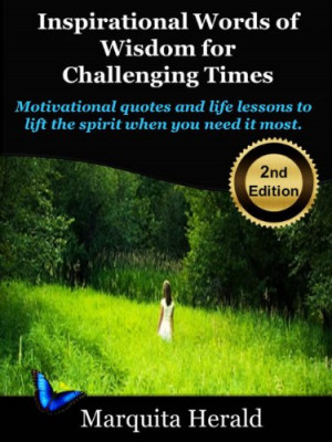 Book: Inspirational Words of Wisdom for Challenging Times by Marquita ...
