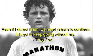 Terry fox quotes sayings motivational brainy cool