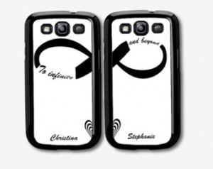 ... Double best friends samsung galaxy s3 case infinity and beyond double