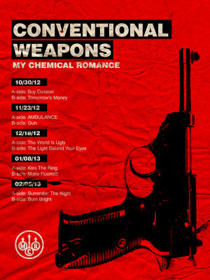 ... poster for My Chemical Romance’s Conventional Weapons just for fun