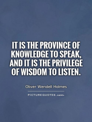 Listen and Speak Quote