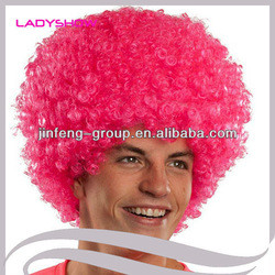 AFRO FUNNY CURLY CLOWN PARTY 70s 80s WIG DISCO CIRCUS COSTUME DRESS UP ...