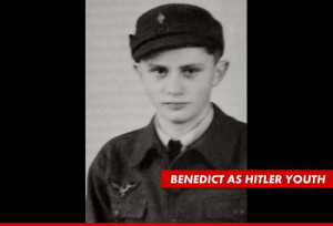 Pope Benedict as Nazi Youth