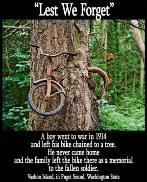 One explanation for the bike-eating tree