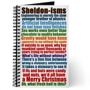 Sheldon Quotes Journal