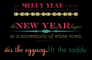 New Year Quotes and Word Art for Your Scrapbook Layouts