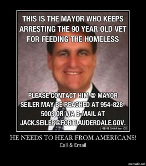 Regarding my recent letter to the Mayor of Fort Lauderdale, Jack ...