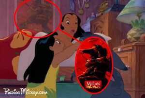 The Chinese restaurant in Lilo and Stitch is called ‘Mulan Wok’.